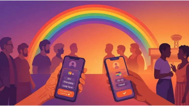 Awesome LGBT+ Casual Chat App: Modern Social Space for Everyone